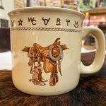 20oz Camp Mug - Boots & Saddle