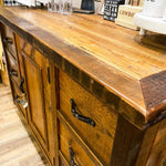 Stony Brooke Six Drawer Vanity available at Rustic Ranch Furniture and Decor.