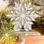Snowflake Stocking Holder - Pointed Snowflake