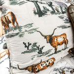 Ranch Life Reversible Comforter Set - King