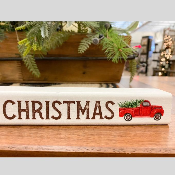 Have Yourself a Country Little Christmas Stick Sign