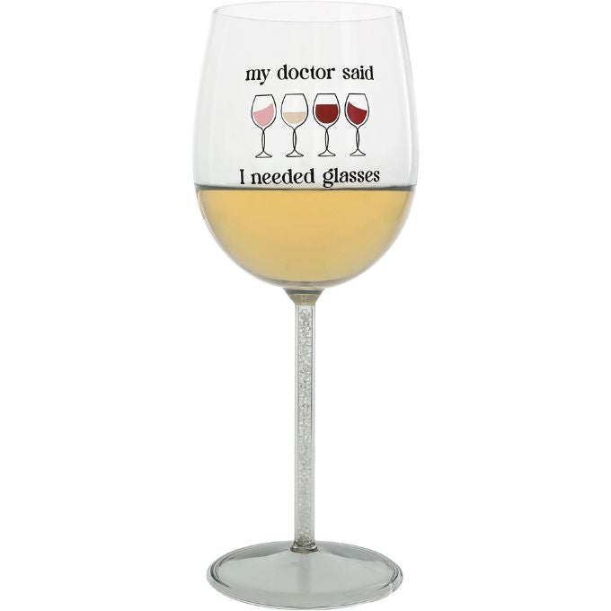 Needed Glasses Wine Glass Gift Box