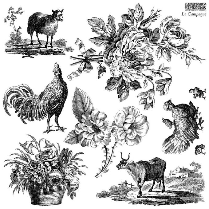 La Campagne Stamp by IOD