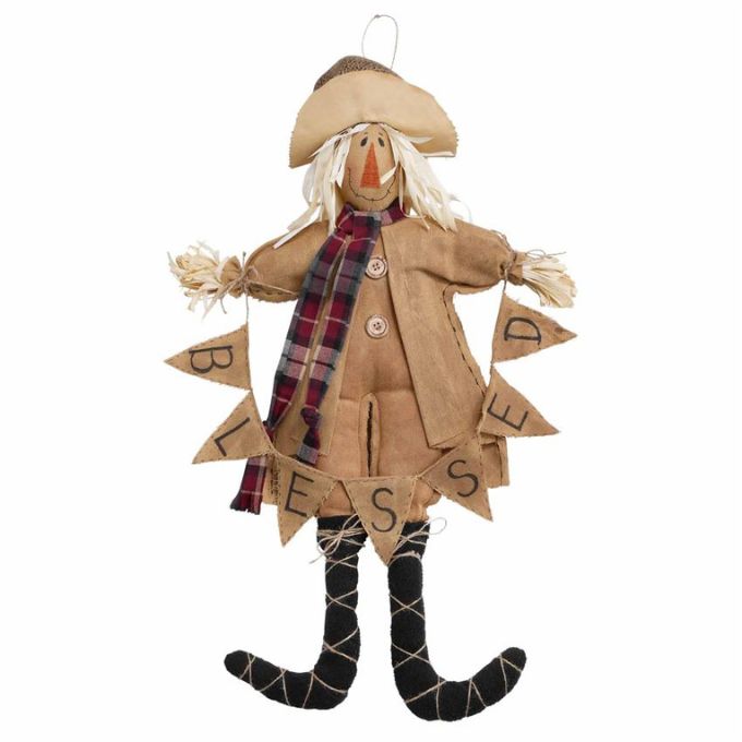 Large Scarecrow Doll by Mud Pie