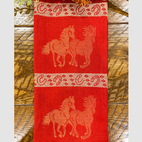 Running Horses Tea Towel