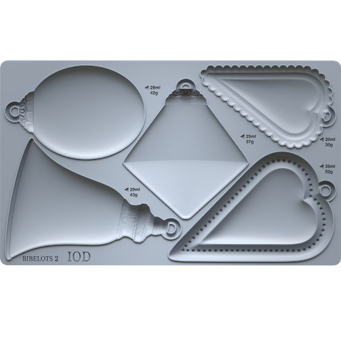 Bibelots 2 Mould by IOD available at Rustic Ranch Furniture and Decor.