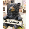 Bearly Awake Figurine available at Rustic Ranch Furniture and Decor.