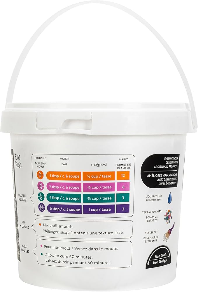 Mix2Mold White - 2500G Pail
