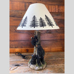 Mama & Cubs Bear Lamp