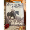 Stable Relationship Tin Sign