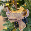 Brown Saddle Ornament