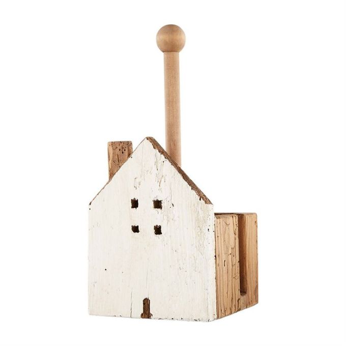 White House Paper Towel Holder by Mud Pie