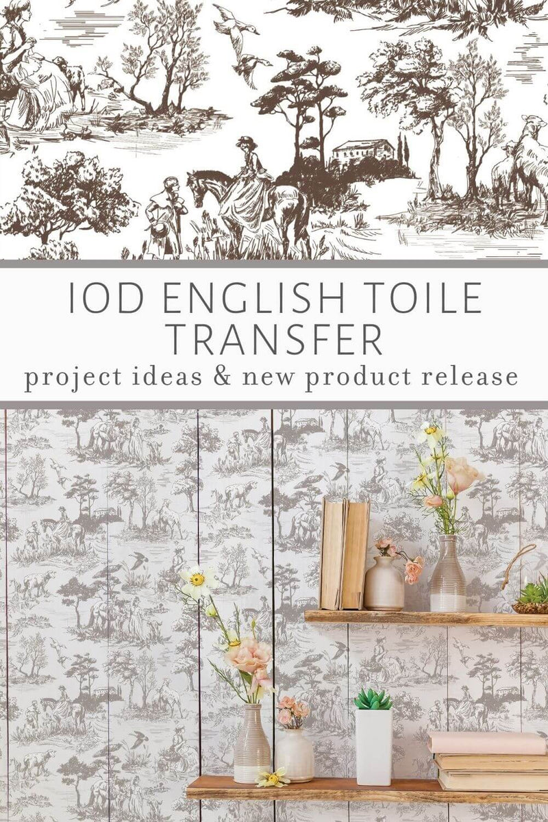 English Toile Transfer Pad by IOD
