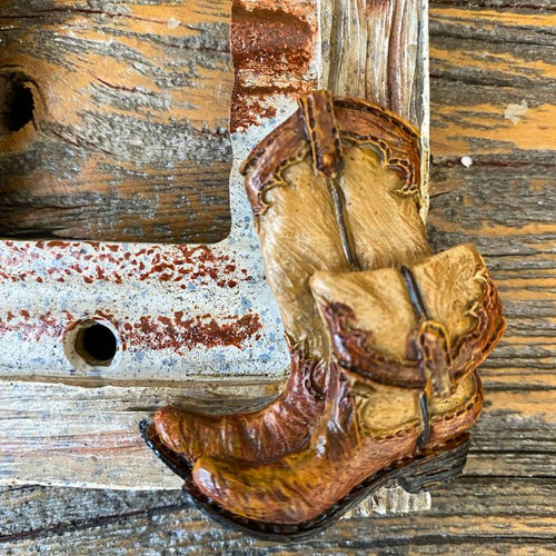 Saddle and Boots Rocker Plate