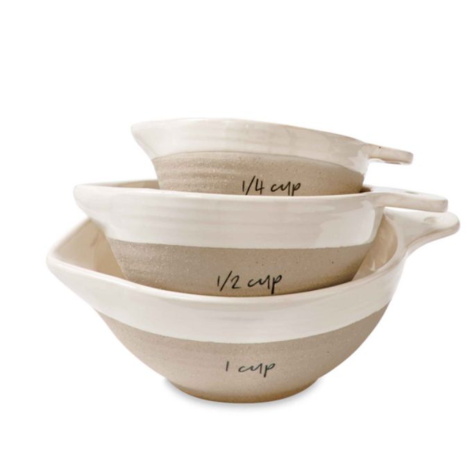 Stoneware Measuring Cups by Mud Pie