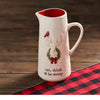 Eat Drink & Be Merry Pitcher by Mud Pie