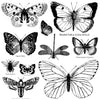 Butterflies Decor Stamp by IOD