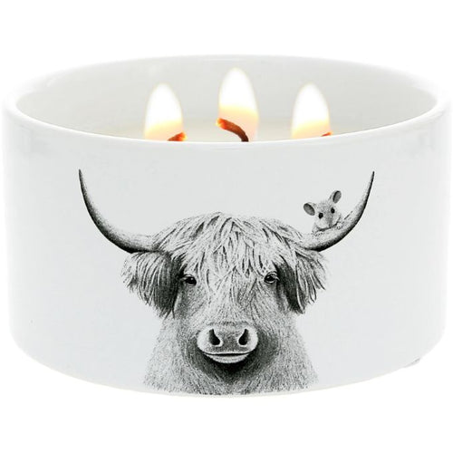 Highland Cow 10oz Soy Candle