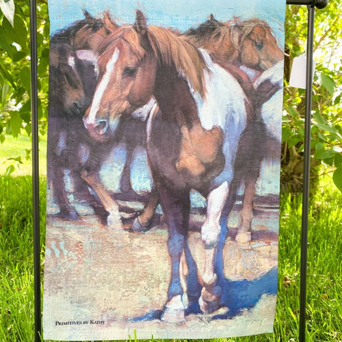 Painted Horse Garden Flag