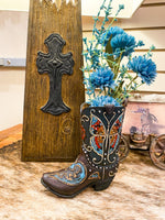 Butterfly Boot Vase