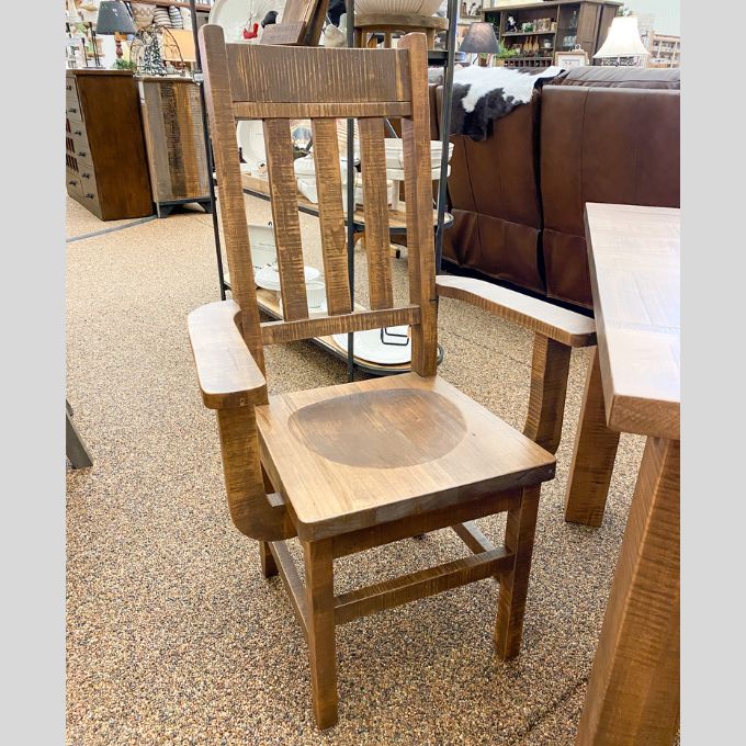 Adirondack Dining Chairs - Arm and Side – Rustic Ranch Furniture and Decor