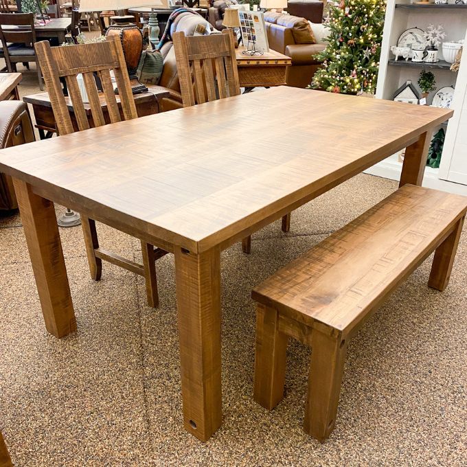 Adirondack Dining Table available at Rustic Ranch Furniture and Decor.