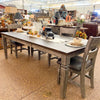 Alpine Dining Table with Butterfly Leaf available at Rustic Ranch Furniture and Decor.