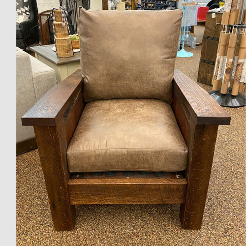 Barnwood Lounge Chair available at Rustic Ranch Furniture and Decor