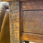 Barnwood One Drawer End Table available at Rustic Ranch Furniture and Decor.