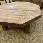 Barn Wood Octagon Coffee Table