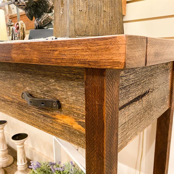 Bozeman Sofa Table available at Rustic Ranch Furniture and Decor.