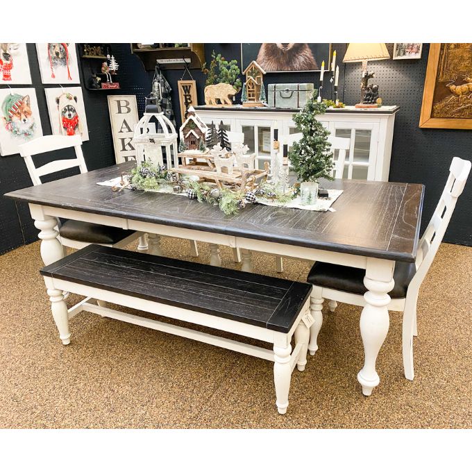 Carriage House Table available at Rustic Ranch Furniture and Decor.