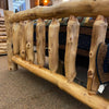 Natural Log Beds available at Rustic Ranch Furniture and Decor.