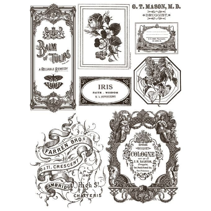 Floriography Paint Inlay by IOD - Limited Edition