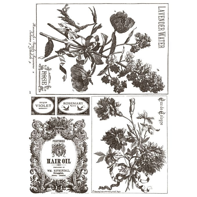 Floriography Paint Inlay by IOD - Limited Edition