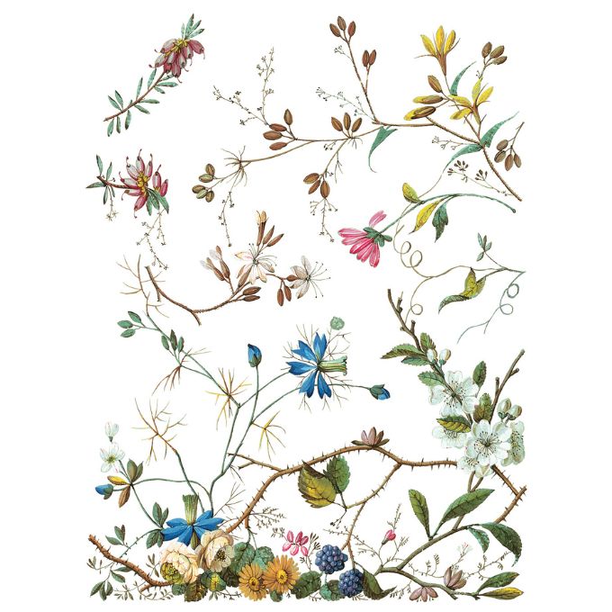Lost Garden Transfer by IOD available at Rustic Ranch Furniture and Decor.