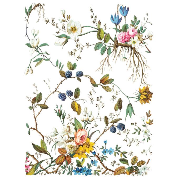 Lost Garden Transfer by IOD available at Rustic Ranch Furniture and Decor.
