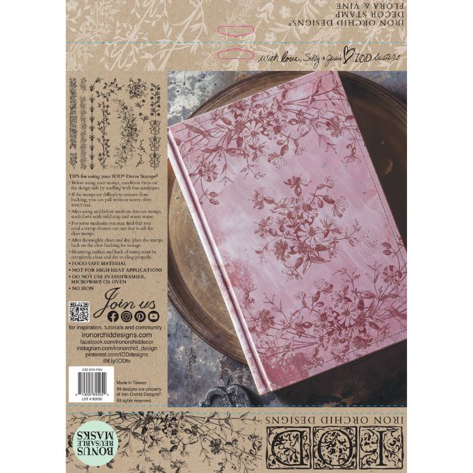 Flora & Vine Stamp by IOD