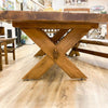 Cross Creek Live Edge Maple Table available at Rustic Ranch Furniture and Decor.