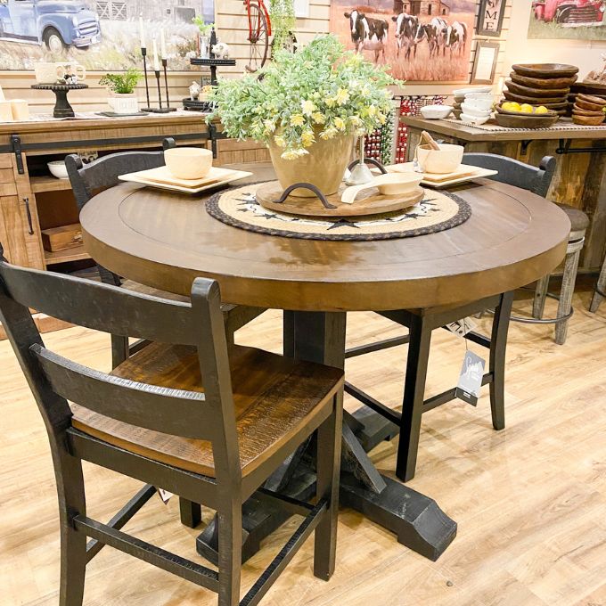 Valebeck Wooden Counter Height Stool available at Rustic Ranch Furniture and Decor.