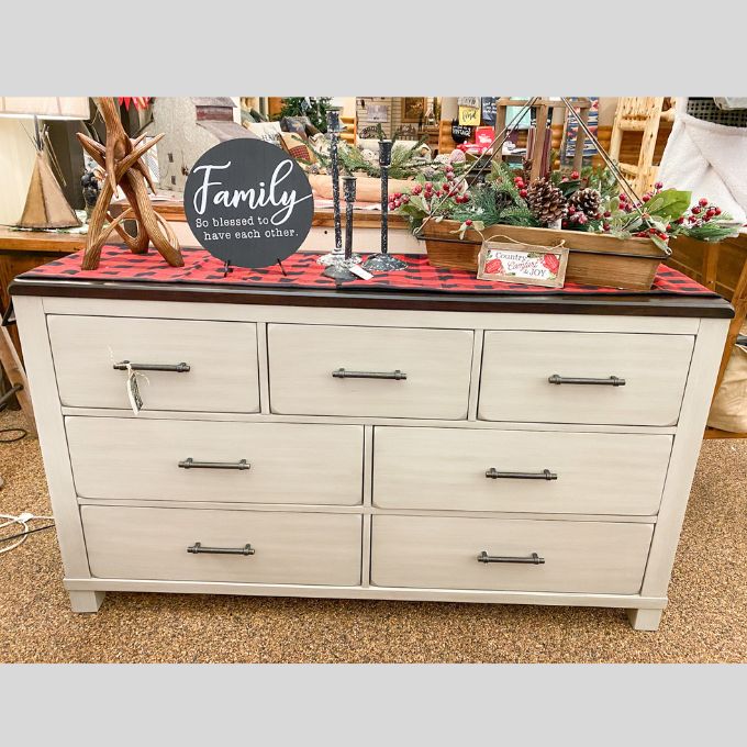 Darborn Dresser available at Rustic Ranch Furniture and Decor.