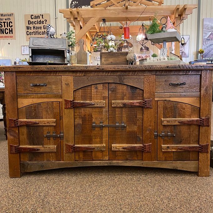 Heritage Laramie Sideboard available at  Rustic Ranch Furniture and Decor.