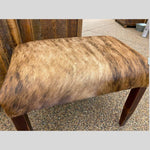 Cow Hide Benches - Two Feet Long