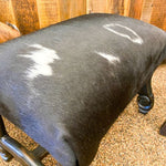 Cow Hide Benches - Two Feet Long