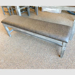 Homestead Hills Bench with Cushion Seat available at Rustic Ranch Furniture and Decor.