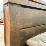 Iron Mountain Bed available at Rustic Ranch Furniture and Decor.