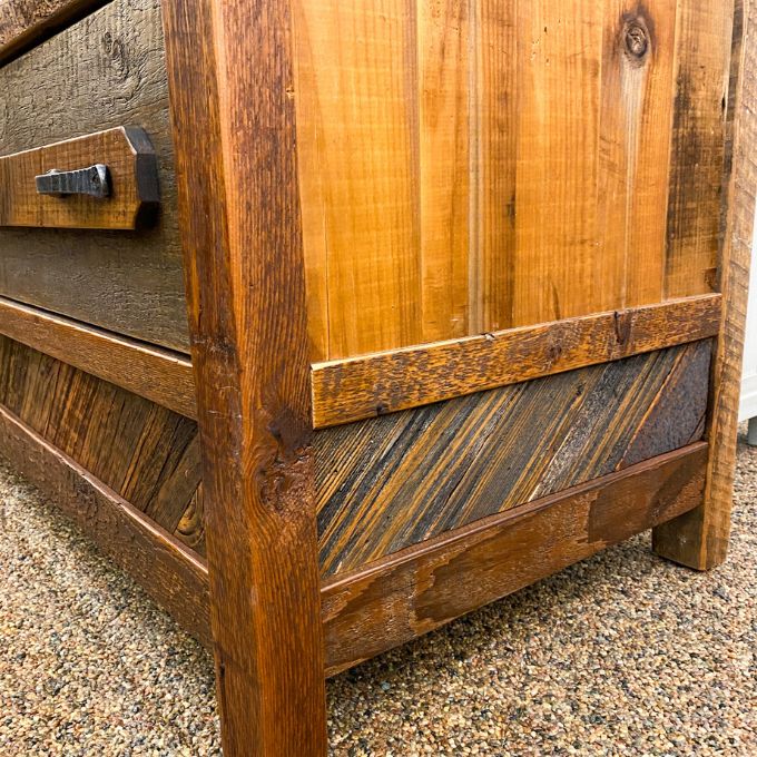Jackson Hole Reclaimed Wood Seven Drawer Dresser