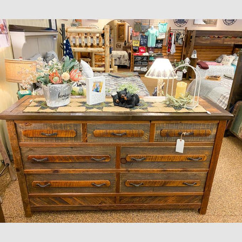 Jackson Hole Seven Drawer Dresser available at Rustic Ranch Furniture and Decor.