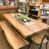 Restore Live Edge Bench available at Rustic Ranch Furniture in Airdrie, Alberta