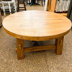 Mackifeld Round Coffee Table available at Rustic Ranch Furniture and Decor.